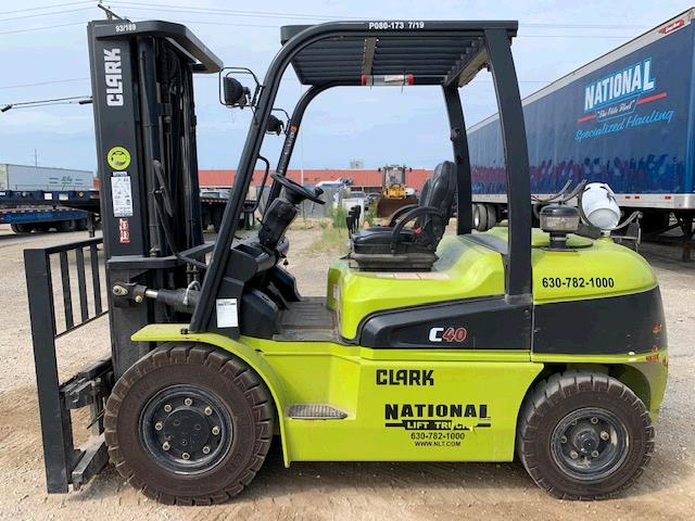 New or Used Rental Clark C40   | lift truck rental for sale | National Lift of Arkansas