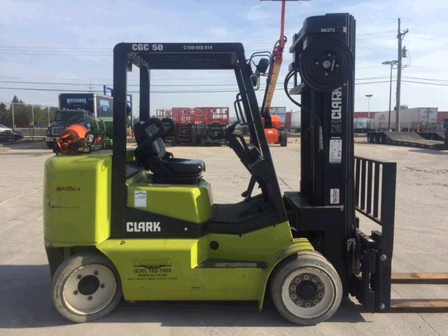 New or Used Rental Clark CGC50   | lift truck rental for sale | National Lift of Arkansas