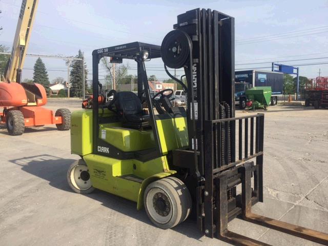 New or Used Rental Clark CGC50   | lift truck rental for sale | National Lift of Arkansas