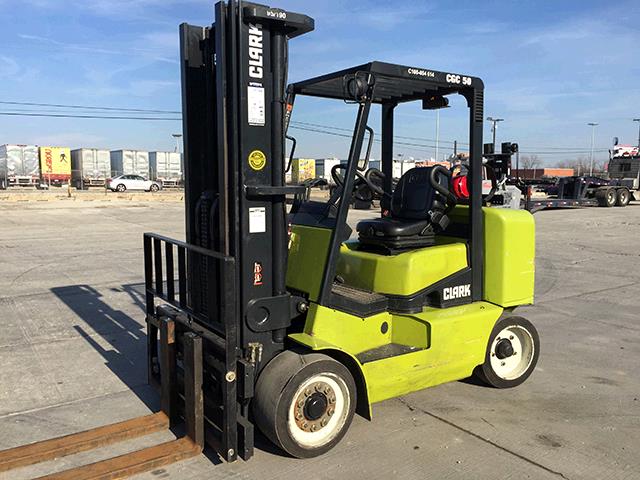 New or Used Rental Clark CGC50   | lift truck rental for sale | National Lift of Arkansas