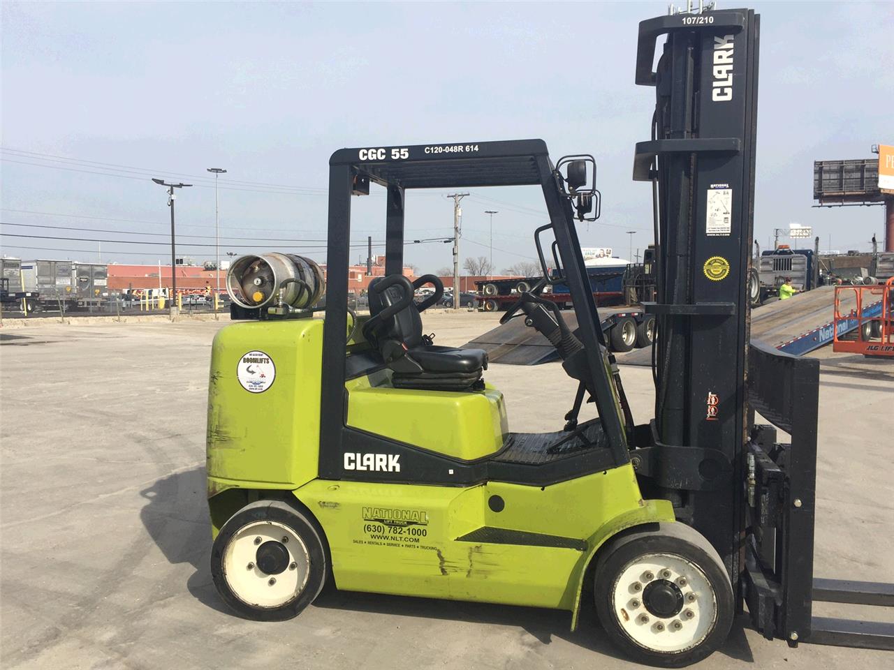 New or Used Rental Clark CGC55   | lift truck rental for sale | National Lift of Arkansas