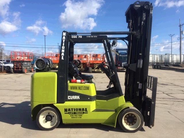 New or Used Rental Clark CGC70   | lift truck rental for sale | National Lift of Arkansas