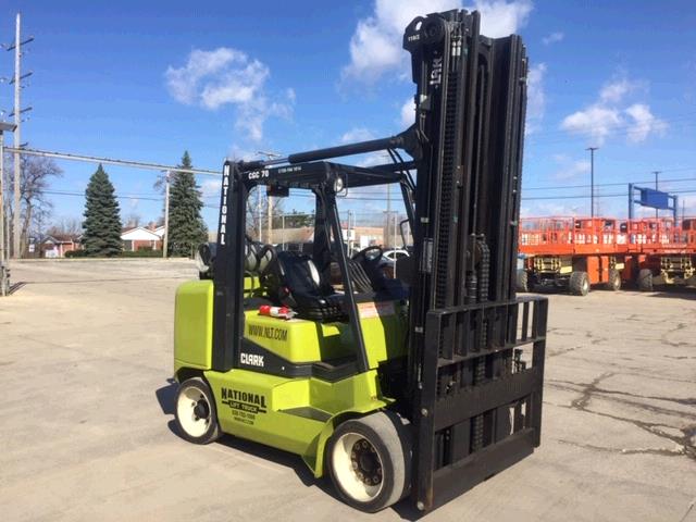 New or Used Rental Clark CGC70   | lift truck rental for sale | National Lift of Arkansas