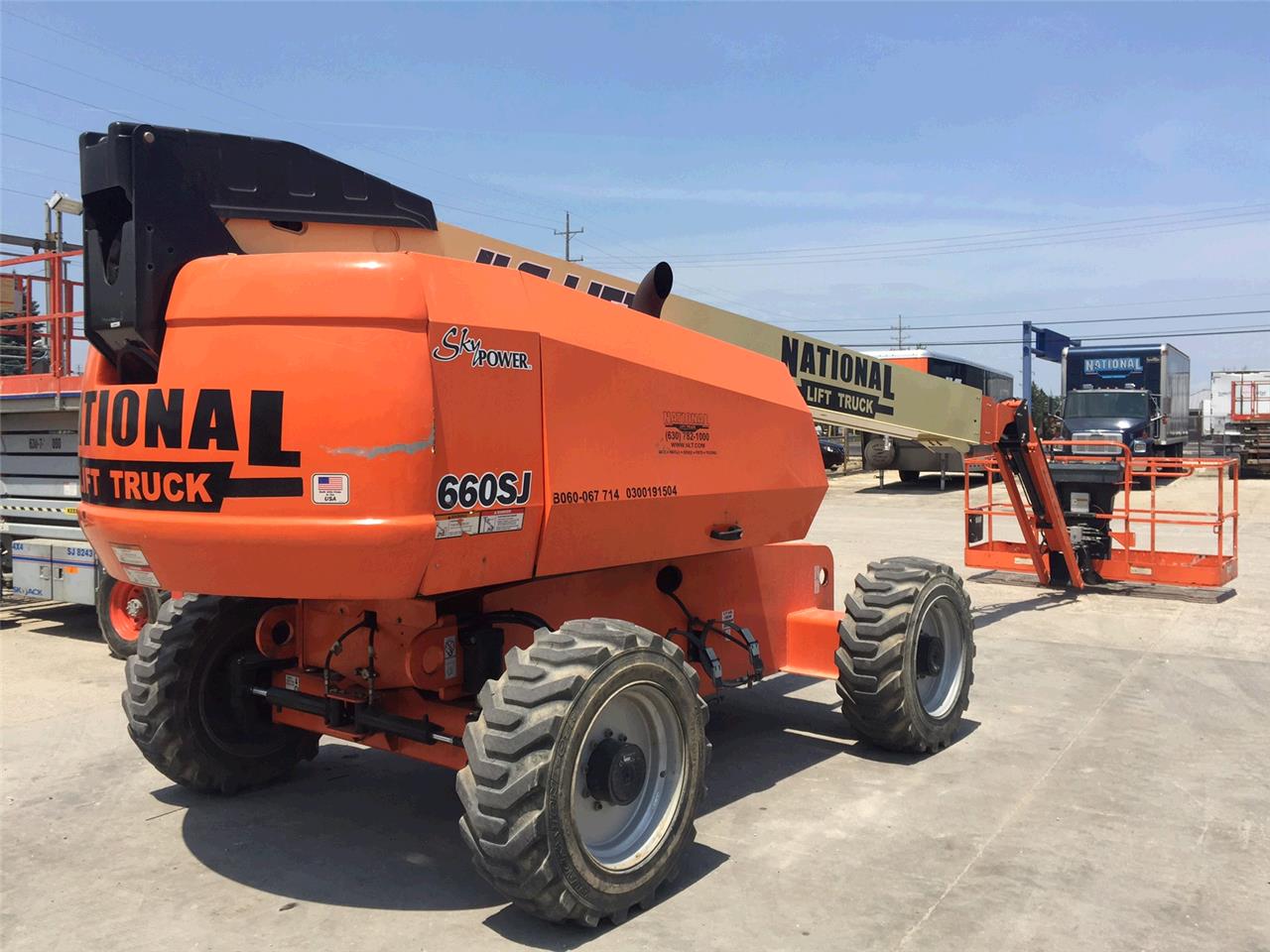 New or Used Rental JLG Industries 660SJ   | lift truck rental for sale | National Lift of Arkansas