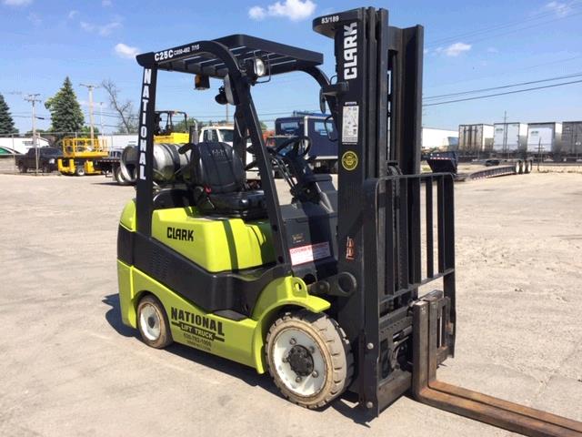 New or Used Rental Clark C25C   | lift truck rental for sale | National Lift of Arkansas