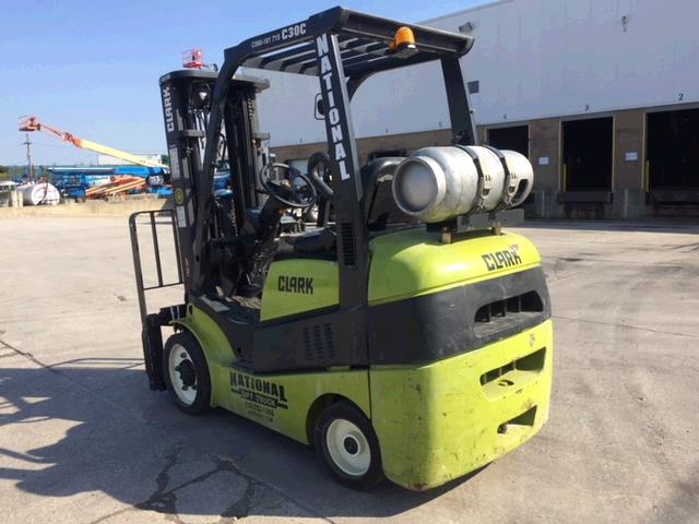 New or Used Rental Clark C30C   | lift truck rental for sale | National Lift of Arkansas