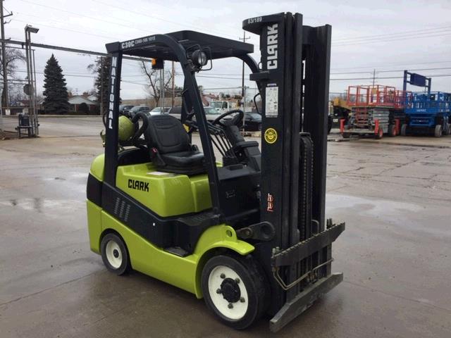 New or Used Rental Clark C30C   | lift truck rental for sale | National Lift of Arkansas