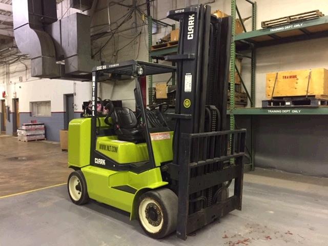 New or Used Rental Clark CGC55   | lift truck rental for sale | National Lift of Arkansas