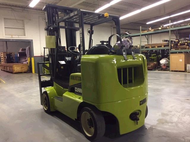 New or Used Rental Clark CGC55   | lift truck rental for sale | National Lift of Arkansas