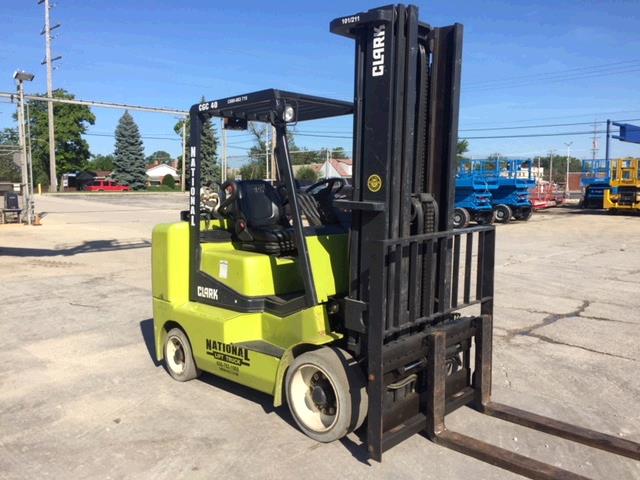 New or Used Rental Clark CGC40   | lift truck rental for sale | National Lift of Arkansas