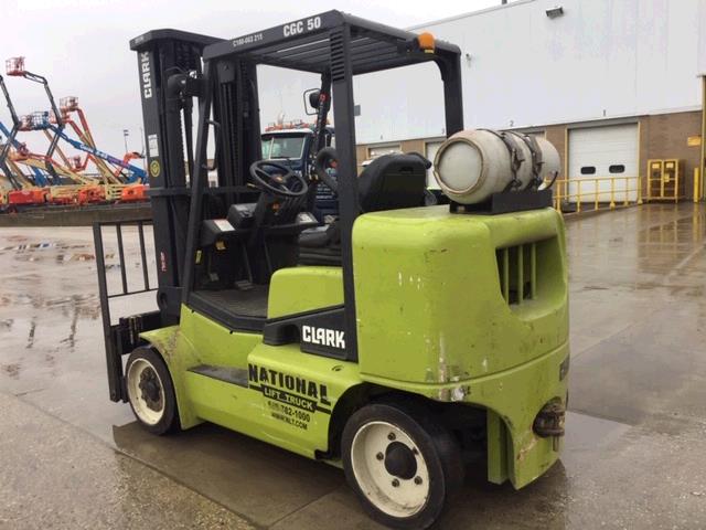 New or Used Rental Clark CGC50   | lift truck rental for sale | National Lift of Arkansas