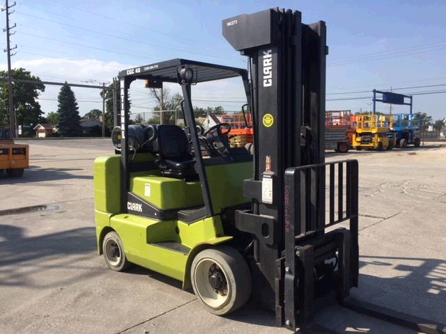 New or Used Rental Clark CGC40   | lift truck rental for sale | National Lift of Arkansas