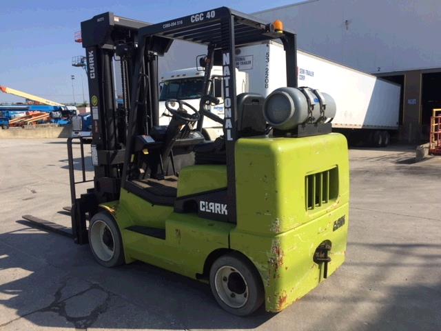 New or Used Rental Clark CGC40   | lift truck rental for sale | National Lift of Arkansas