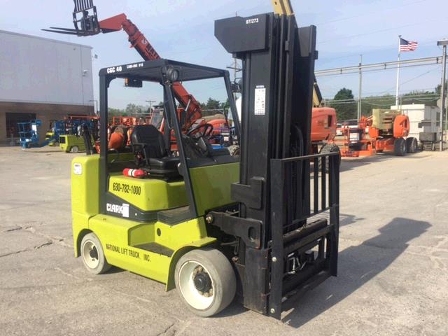 New or Used Rental Clark CGC40   | lift truck rental for sale | National Lift of Arkansas