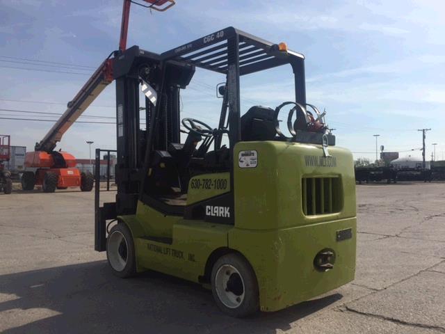 New or Used Rental Clark CGC40   | lift truck rental for sale | National Lift of Arkansas