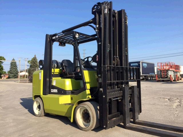 New or Used Rental Clark CGC70   | lift truck rental for sale | National Lift of Arkansas