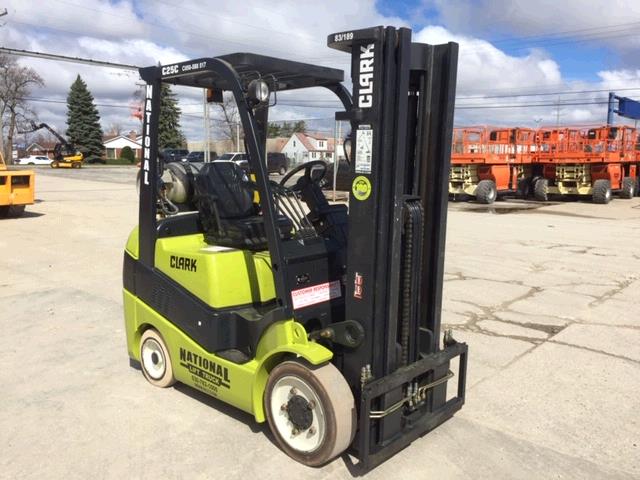 New or Used Rental Clark C25C   | lift truck rental for sale | National Lift of Arkansas