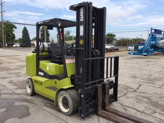 New or Used Rental Clark CGC50   | lift truck rental for sale | National Lift of Arkansas