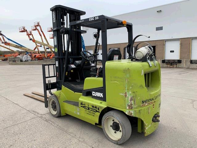 New or Used Rental Clark CGC55   | lift truck rental for sale | National Lift of Arkansas