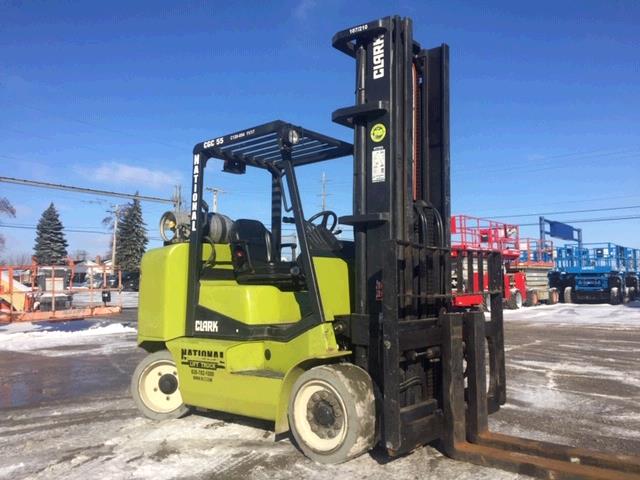 New or Used Rental Clark CGC55   | lift truck rental for sale | National Lift of Arkansas