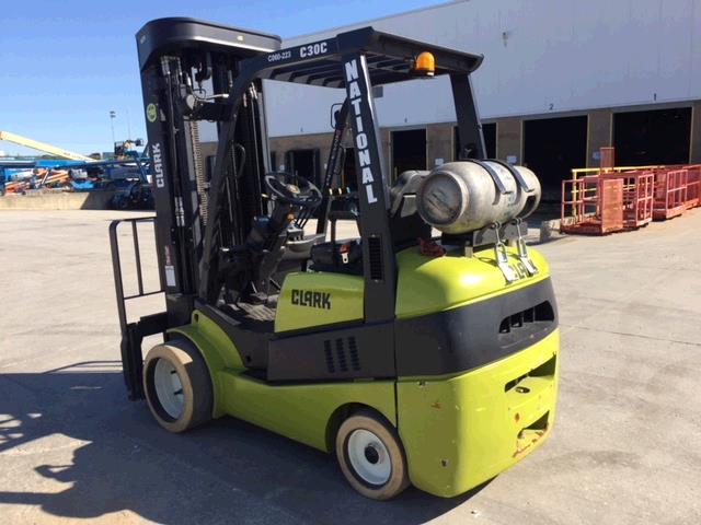 New or Used Rental Clark C30C   | lift truck rental for sale | National Lift of Arkansas