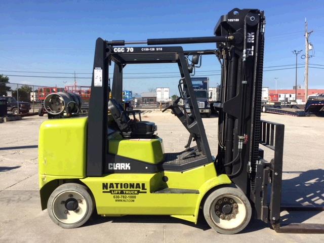 New or Used Rental Clark CGC70   | lift truck rental for sale | National Lift of Arkansas