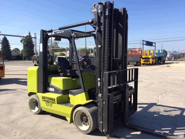 New or Used Rental Clark CGC70   | lift truck rental for sale | National Lift of Arkansas