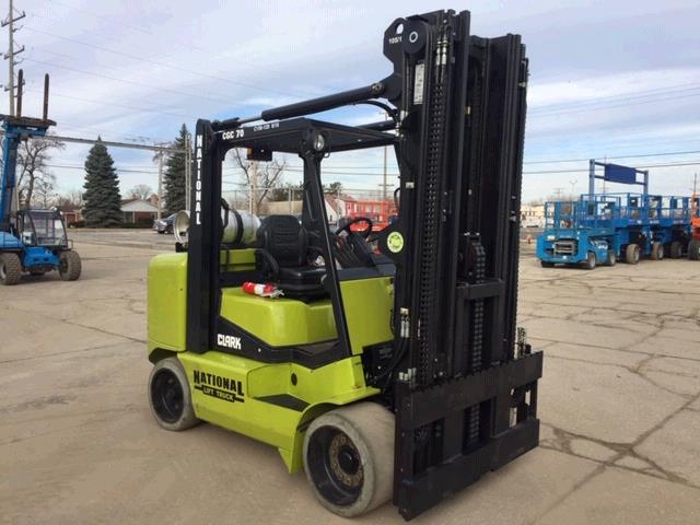 New or Used Rental Clark CGC70   | lift truck rental for sale | National Lift of Arkansas